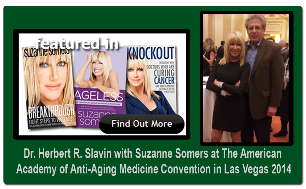 Dr. Slavin & Suzanne Somers at LAs Vegas Convention copy